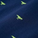 Koszula dziecięca ze wzorem w dinozaury, granatowa, 104 Lumarko! 