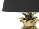 Lampa stołowa ceramiczna złota PINEAPPLE Lumarko!