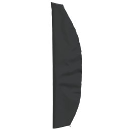 Pokrowiec na parasol ogrodowy, czarny, 280x30/81/45 cm, 420D Lumarko!