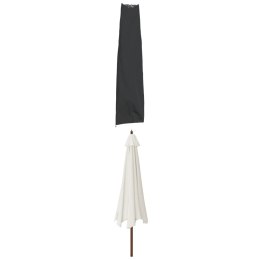 Pokrowiec na parasol ogrodowy, czarny, 190x50/30cm, Oxford 420D