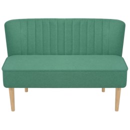 Sofa 117x55,5x77 cm, zielony materiał Lumarko!
