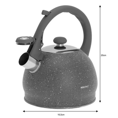 CZAJNIK Z GWIZDKIEM 2L KINGHOFF KH-1405 MARBLE Lumarko!