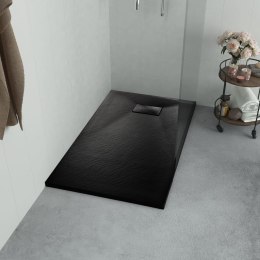 Brodzik prysznicowy, SMC, czarny, 120 x 70 cm