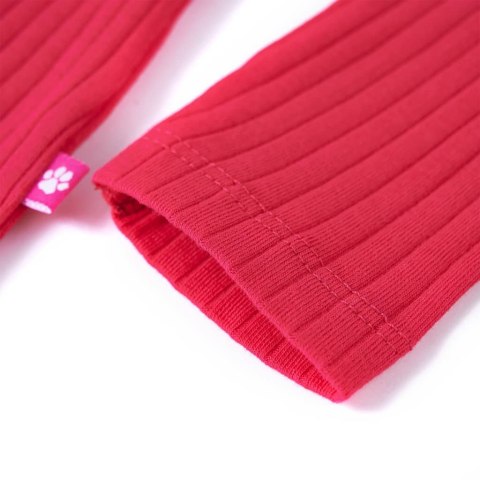 Bluzka dziecięca z długimi rękawami, jaskrawy róż, 116 Lumarko! Lumarko!  #