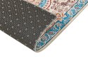 Dywan 60 x 200 cm beżowo-niebieski GORDES Lumarko!