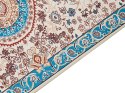Dywan 60 x 200 cm beżowo-niebieski GORDES Lumarko!