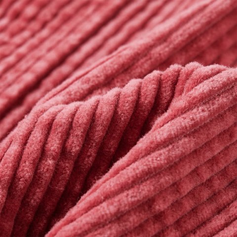 Dziecięca sukienka ogrodniczka, sztruksowa, różowa, 128 Lumarko! Lumarko! 