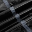Pokrowiec na grilla, 162x61x122 cm, czarny, tkanina Oxford 420D