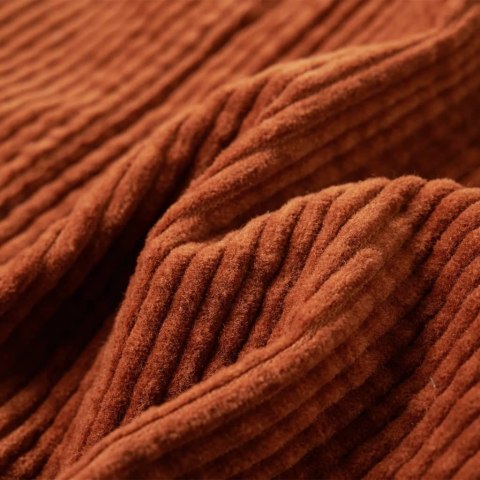 Dziecięca sukienka ogrodniczka, sztruksowa, koniakowa, 116 Lumarko! Lumarko! 