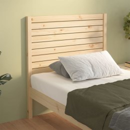 Wezgłowie łóżka, 106x4x100 cm, lite drewno sosnowe Lumarko!