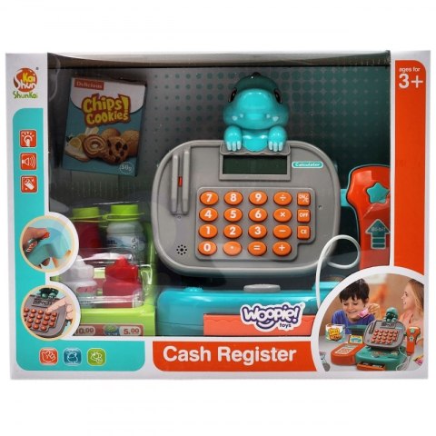 Kasa Sklepowa z Półką DINO Niebieski Lumarko!