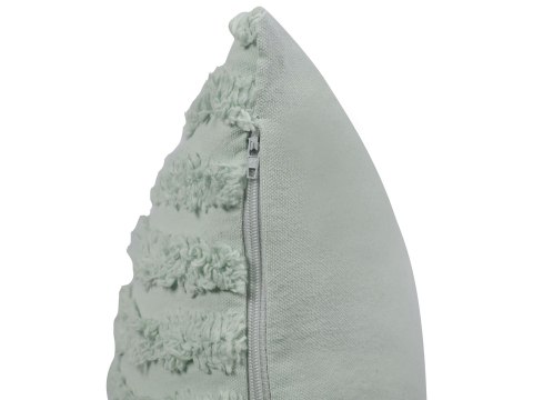 2 bawełniane poduszki dekoracyjne 45 x 45 cm zielone TELLIMA