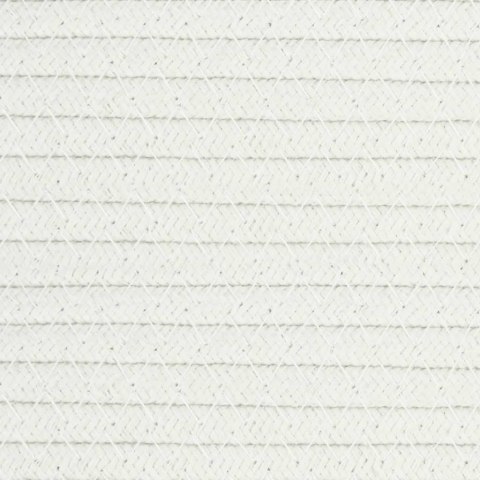 Kosz do przechowywania, szaro-biały, Ø40x35 cm, bawełna Lumarko! 