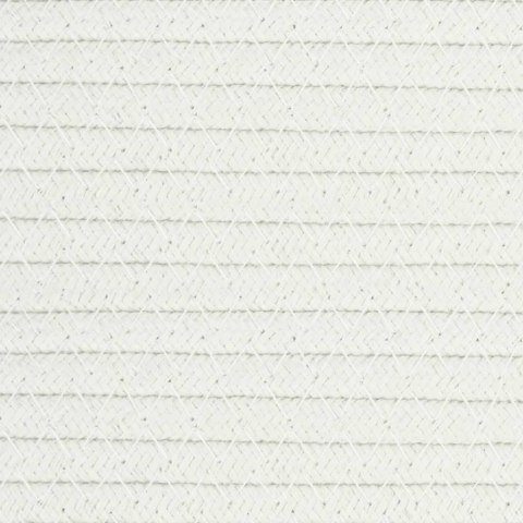 Kosz do przechowywania, szaro-biały, Ø51x33 cm, bawełna Lumarko! Lumarko! 