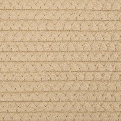 Kosze do przechowywania, 2 szt., beżowo-białe, Ø28x28 cm Lumarko! Lumarko! 