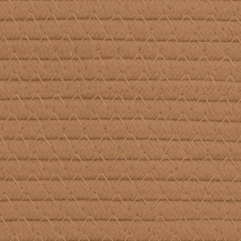 Kosze do przechowywania, 2 szt., brązowo-białe, Ø24x18 cm Lumarko! Lumarko! 