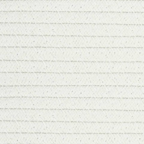 Kosze do przechowywania, 2 szt, szaro-białe, Ø28x28 cm, bawełna Lumarko! 