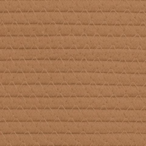 Kosz do przechowywania, brązowy, Ø40x35 cm, bawełna Lumarko! 