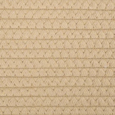 Kosze do przechowywania, 2 szt., beżowo-białe, Ø24x18 cm Lumarko! 