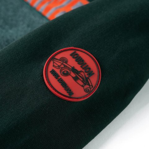 Bluza dziecięca z kapturem i napisem WINNER, ciemnozielona, 116 Lumarko! 