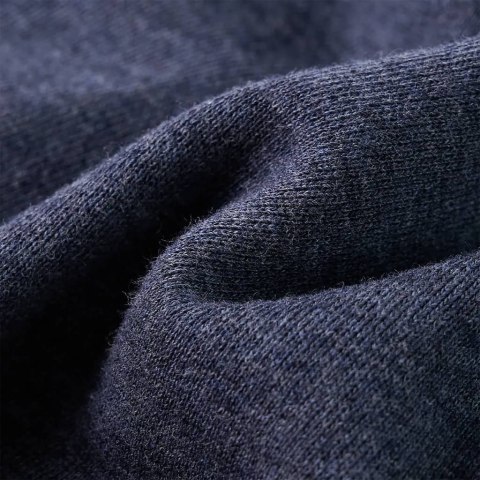 Bluza dziecięca z kapturem i zapięciem na zamek, niebieski melanż, 104 Lumarko! 