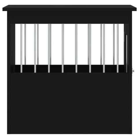 Kojec dla psa, czarny, 45x62x59 cm, materiał drewnopochodny Lumarko!