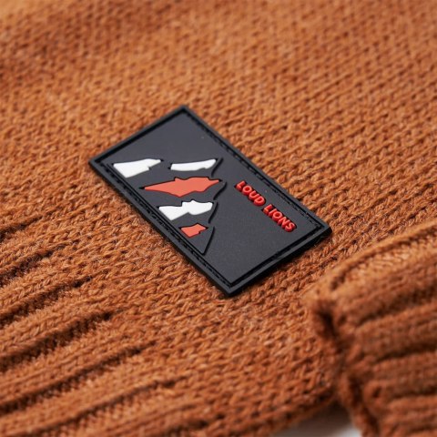 Sweter dziecięcy z dzianiny, koniakowy, 128 Lumarko! Lumarko! 