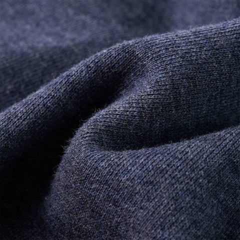 Bluza dziecięca z kapturem i zapięciem na zamek, niebieski melanż, 92 Lumarko! Lumarko! 