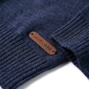 Sweter dziecięcy z dzianiny, granatowy, 104 Lumarko! 