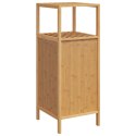 Szafka łazienkowa z półką, 36x33x87 cm, bambus