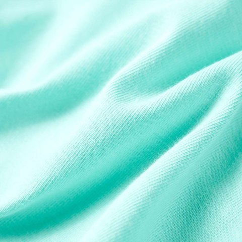 Koszulka dziecięca, z kwiatowym nadrukiem, jasna mięta, 116 Lumarko! Lumarko!  #