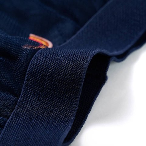 Spódnica dziecięca z tiulem i haftowanymi tęczami, granatowa, 92 Lumarko! 