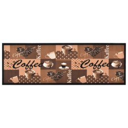 Kuchenny dywanik podłogowy Coffee, brązowy, 60x300 cm