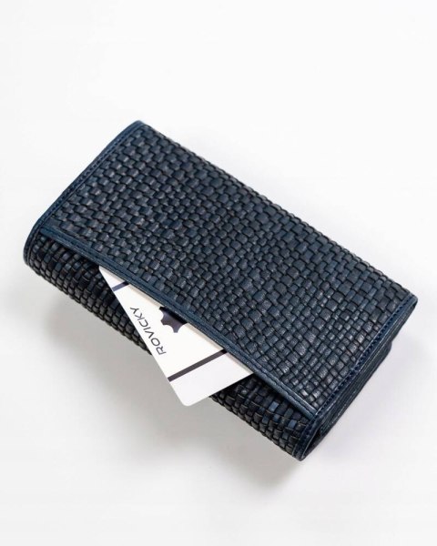 Duży portfel damski ze skóry naturalnej - Rovicky Lumarko! Lumarko!