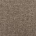 Materac kieszeniowy, kolor taupe, 100x200x20 cm, tkanina