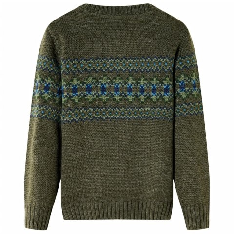Sweter dziecięcy z dzianiny, khaki, 92 Lumarko! Lumarko!