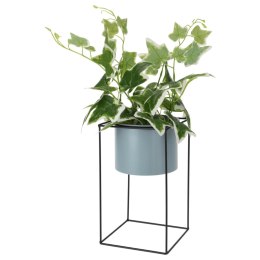 H&S Collection Sztuczna roślina w doniczce, metalowy stojak, 44 cm Lumarko!