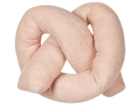 2 poduszki dekoracyjne teddy 172 x 14 cm różowe GLADIOLUS