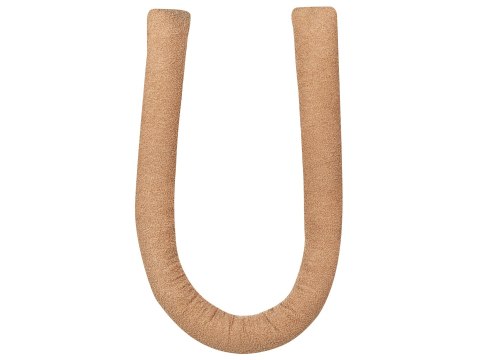 Poduszka dekoracyjna teddy 172 x 14 cm jasnobrązowa GLADIOLUS