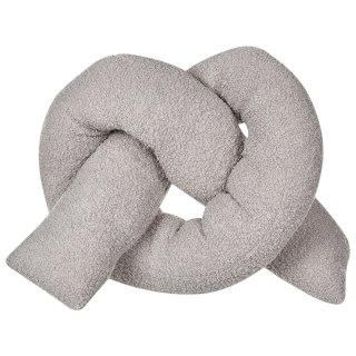 Poduszka dekoracyjna teddy 172 x 14 cm szara GLADIOLUS
