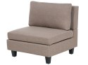 Sofa modułowa 3-osobowa brązowa UNSTAD Lumarko!