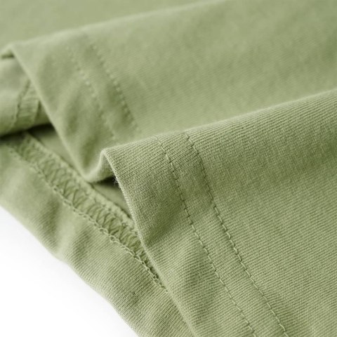 Koszulka dziecięca, z bramką do piłki nożnej, jasne khaki, 140 Lumarko! Lumarko! #