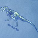 Koszulka dziecięca z dinozaurem, niebieska, 140 Lumarko! Lumarko! #