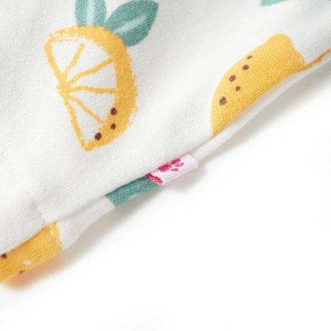 Szorty dziecięce z nadrukiem w cytryny, ecru, 140 Lumarko! Lumarko! #