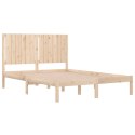 Rama łóżka, lite drewno sosnowe, 135x190 cm, podwójna Lumarko!