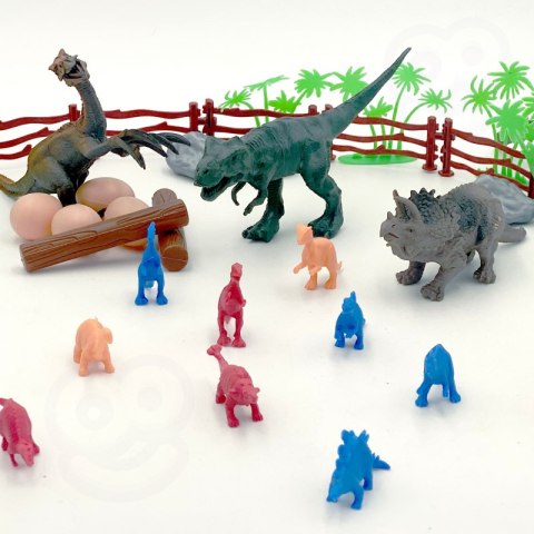 WOOPIE Zestaw Figurki Dinozaury 40 szt. Lumarko!