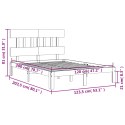 Rama łóżka z wezgłowiem, 120x200 cm, lite drewno Lumarko!