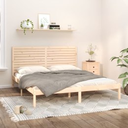 Rama łóżka, lite drewno, 200x200 cm Lumarko!