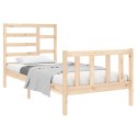 Rama łóżka, lite drewno, 75x190 cm, pojedyncza Lumarko!