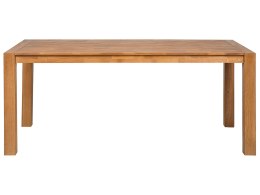 Stół do jadalni dębowy 180 x 90 cm jasne drewno NATURA  Lumarko!